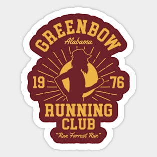 Greenbow Alabama Running Club Sticker